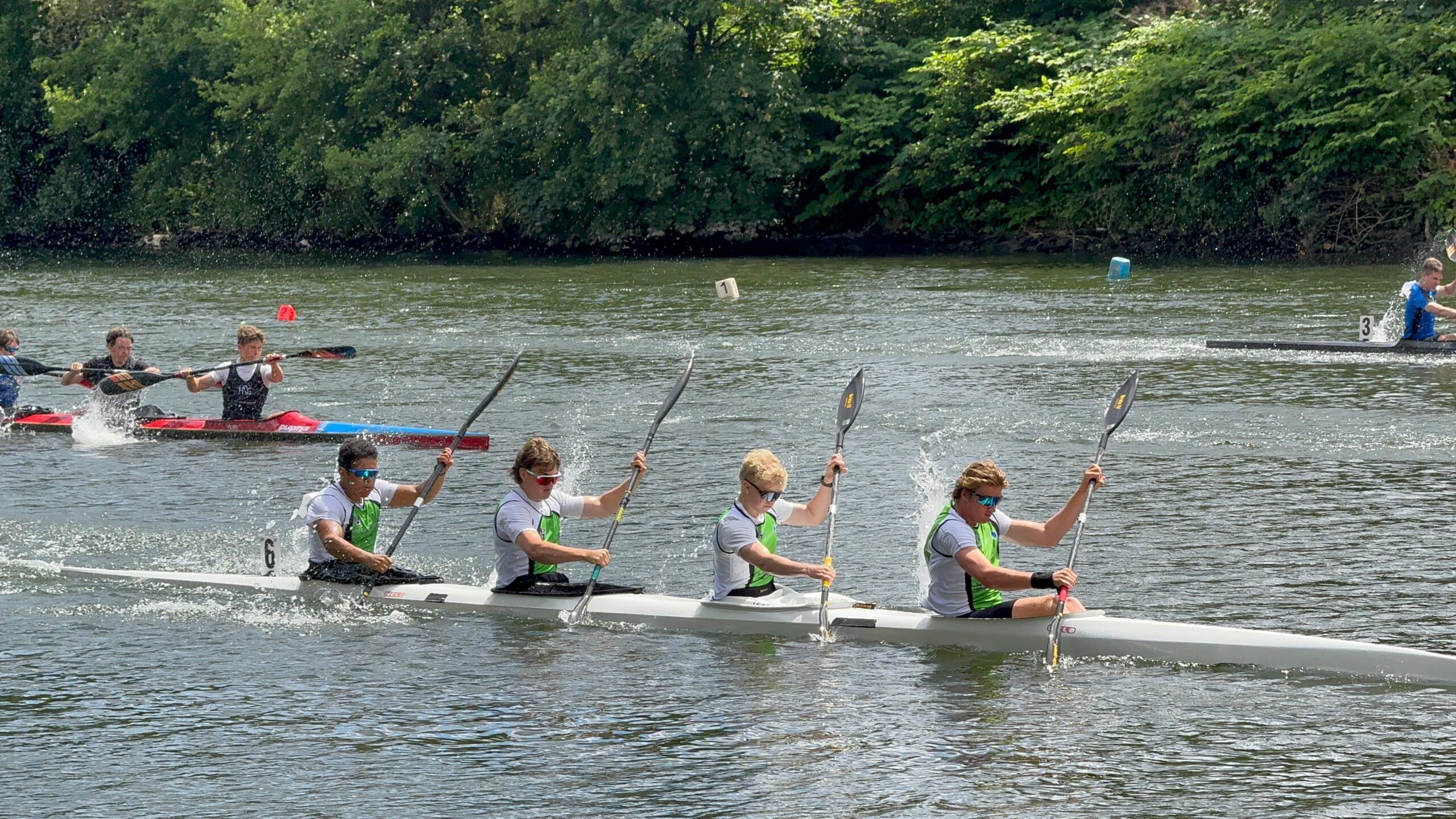 Regatta in Herdecke – Hammer Kanuten glänzen auf der Ruhr