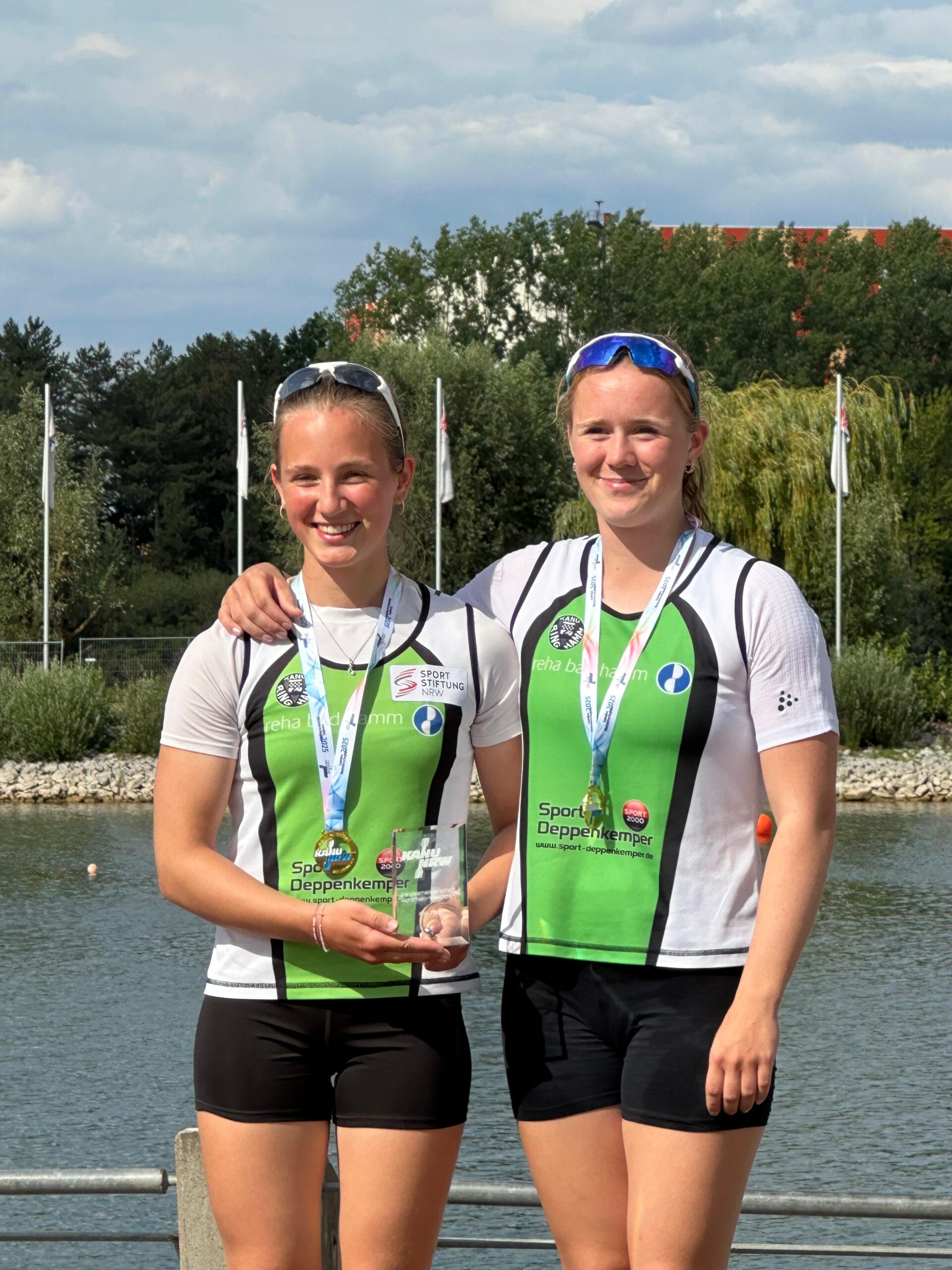 Westdeutsche Kanu-Meisterschaften auf dem Fühlinger See in Köln